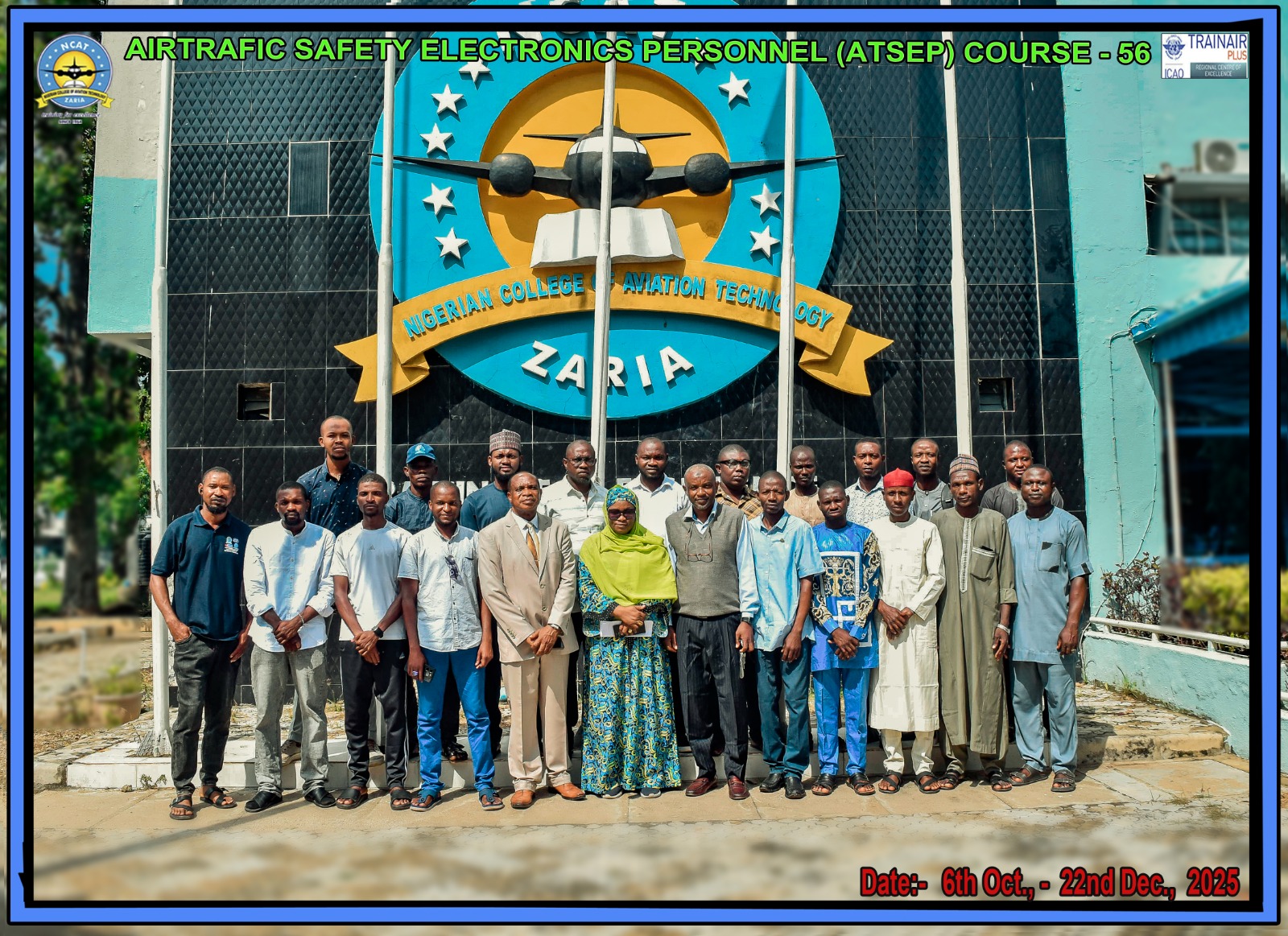 NCAT Graduates Air Traffic Safety Electronic Personnel (ATSEP 56) Start Date: 6th October – 22nd December, 2025