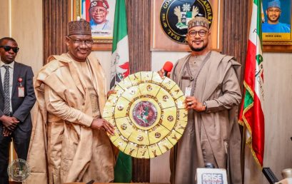 Courtesy visit to the executive Governor of Zamfara State