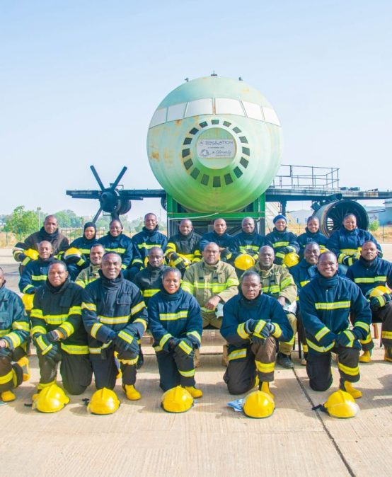 Graduates of Fire Fighting Initial course Phase 2 No. 02