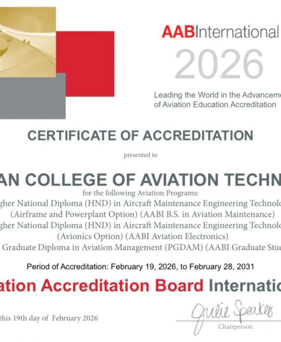 NCAT Secures 2026 International Accreditation