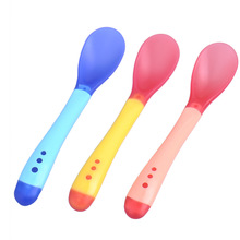 AMERTEER Temperature Sensing Spoon for Kids Boys Girls Silicone