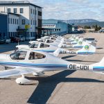 Nigerian College of Aviation Technology takes delivery of six Diamond DA40 NG training aircraft.