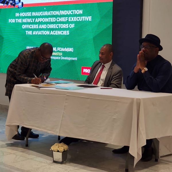 Landmark Moment as the Acting Rector/Chief Executive of NCAT Officially