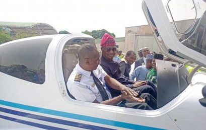 The Honourable Minister of Aviation and Aerospace Development, Barr. Festus Keyamo (SAN), Visits the Nigeria College of Aviation Technology (NCAT) Zaria