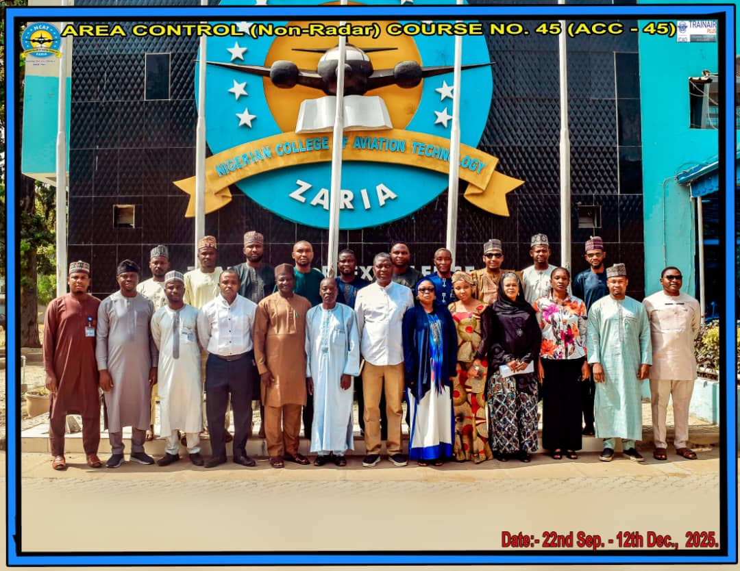 Area Control (Non Radar) Course No. 45 (ACC-45) graduation. Start: 22nd September – 12 December 2025