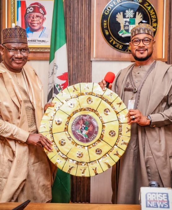 Courtesy visit to the executive Governor of Zamfara State