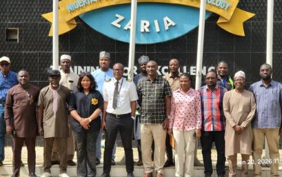 NLNG Consultants and NCAT team on site survey visit at the Nigerian college of Aviation Technology Zaria.