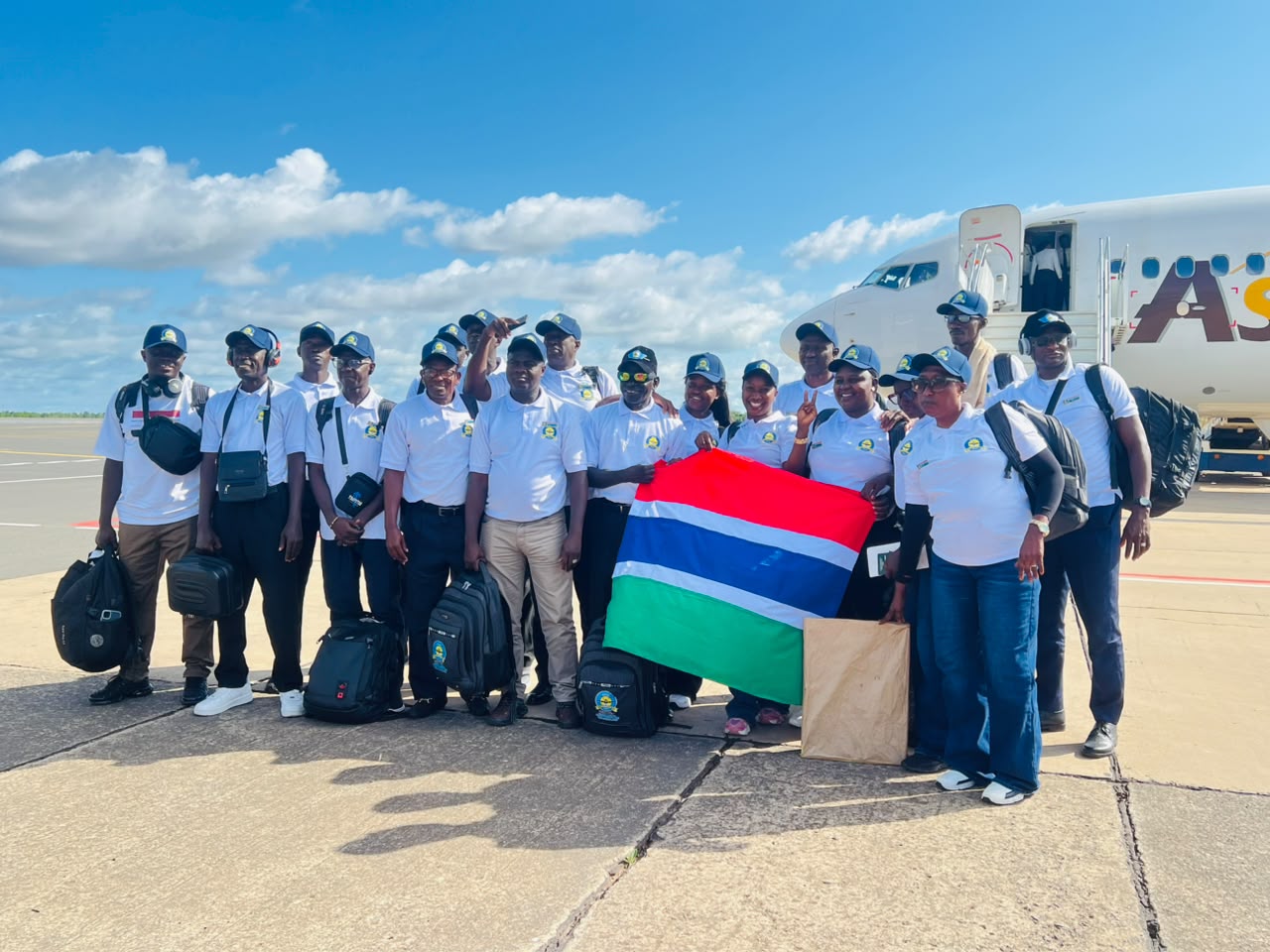 The Gambian Students Of FFIC-03 On Their Arrival To The Gambia