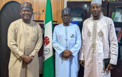 NCAT Rector/CE Pays Courtesy Visit to National Salary, Income And Wages Commission (NSIWC) Chairman