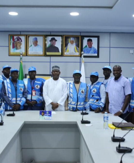 FRSC Kaduna State Sector Command Special Marshals Pay Courtesy Visit to the Rector/CE